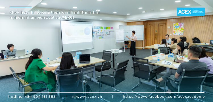 ACEX tổ chức thành công Khóa học “Thiết kế & triển khai hành trình Trải nghiệm nhân viên xuất sắc” đầu tiên